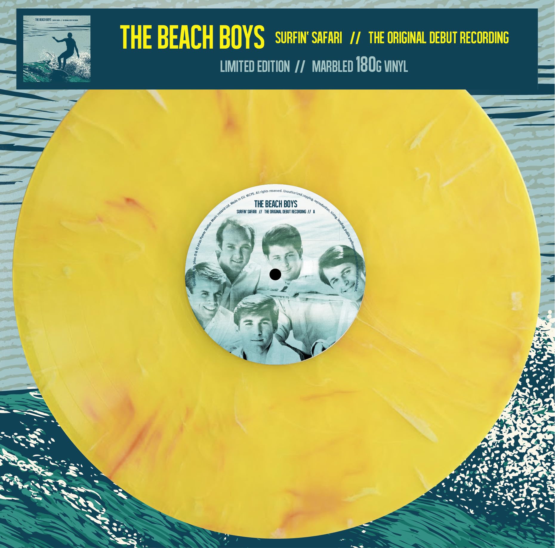 Surfin' Safari (Yellow Marble Vinyl) [VINYL]