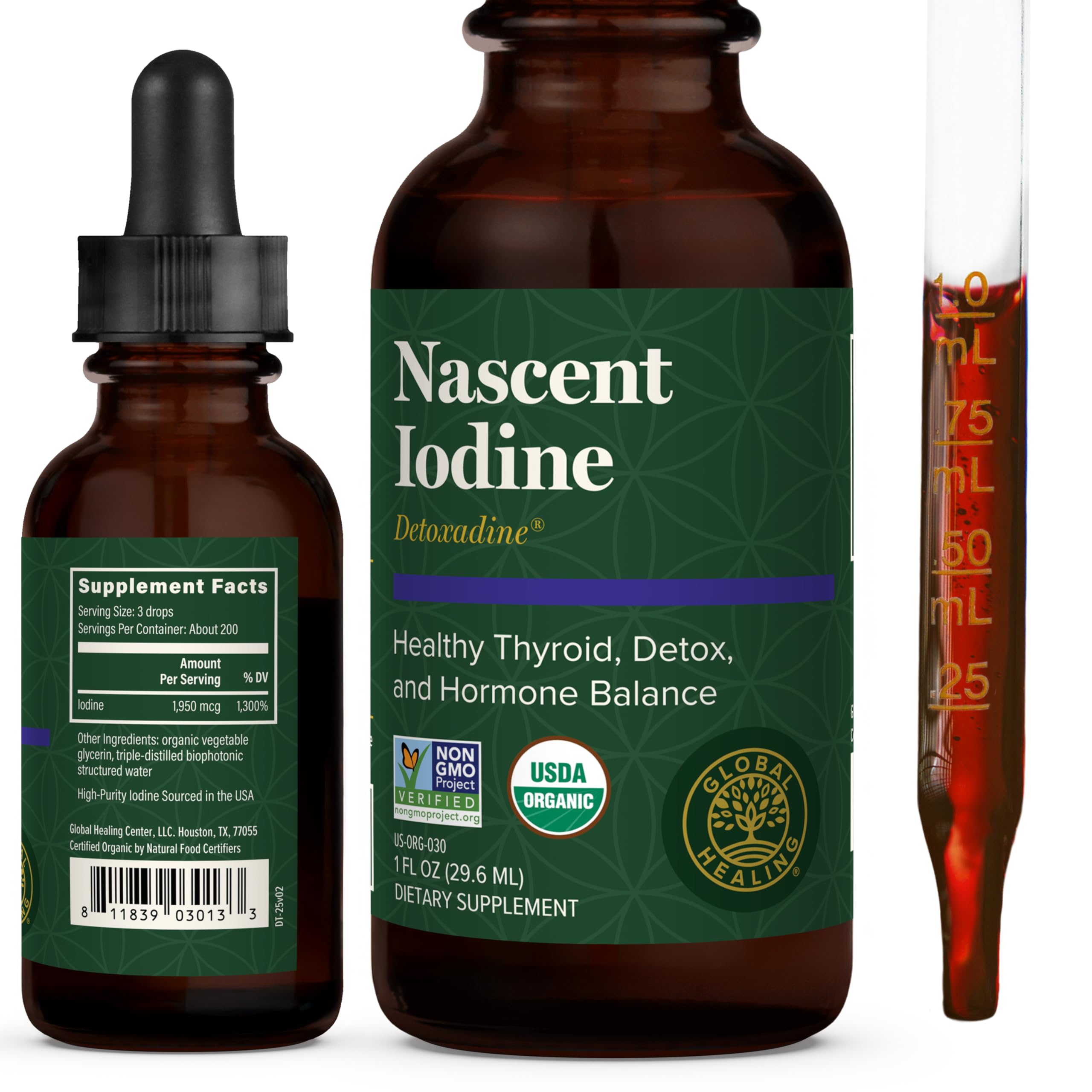 Amazon.com: Global Healing Center - Detoxadine - Organic Nascent