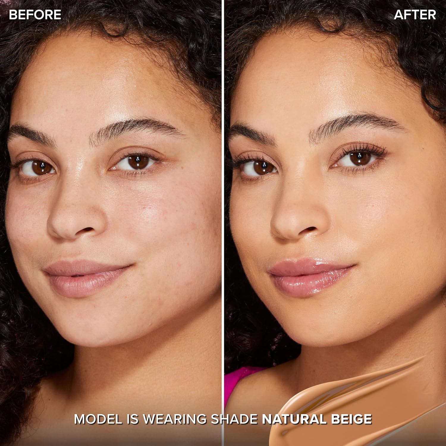 Too Faced Born This Way Natural Finish Longwear Liquid Foundation | Medium-To-Full Coverage | Hydrating + Oil Free - Image 3