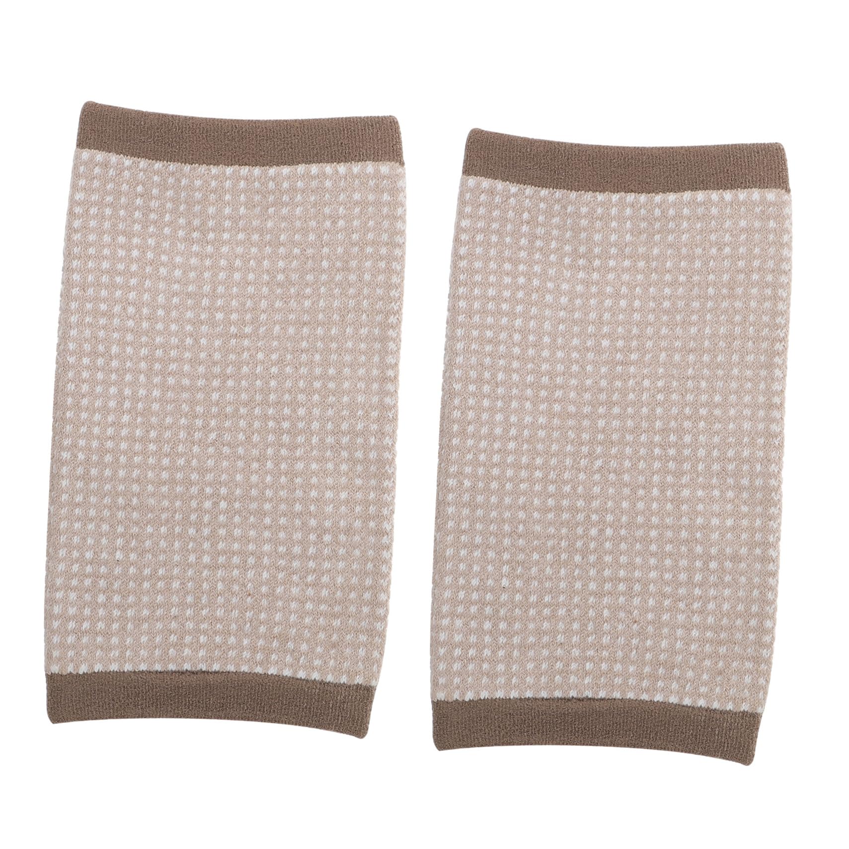 PartyKindom 2Pcs Elastic Ankle Sleeve Warm Protective Covers for Ankle Support Durable Wool Material Non Slip Design for Joint Relief and Activities