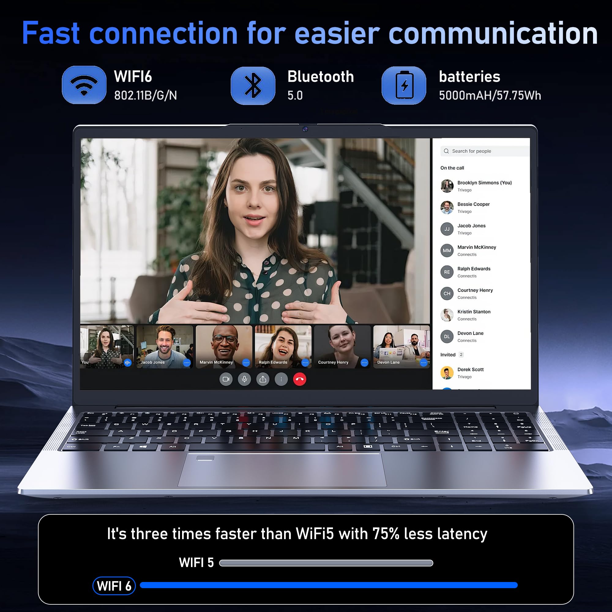 FUNYET PC Portatile 15,6 pollici Notebook Gaming Laptops,2025 i9-11900H Processore (fino a 4,9Ghz) Gamer Laptop, 16GB RAM 1TB SSD, Computer Tastiera Retroilluminata, Tipo-C, RJ45 (i9-11900H, 16GB+1TB)