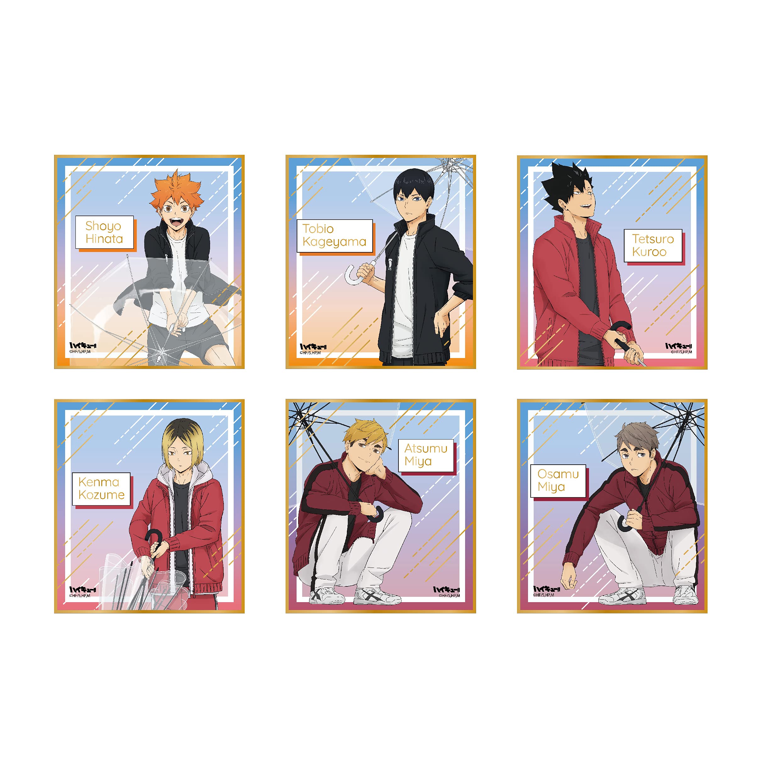 ハイキュー！！　箔押しミニ色紙コレクション 箔押しミニ色紙コレクション : ハイキュー!! | HMV&BOOKS online