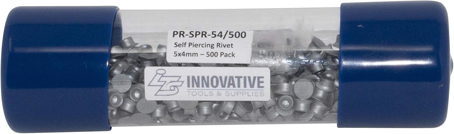 Innovative Tools & Supplies Self-Piercing Rivets 5mm (w) x 4mm (h) (100 Pack)