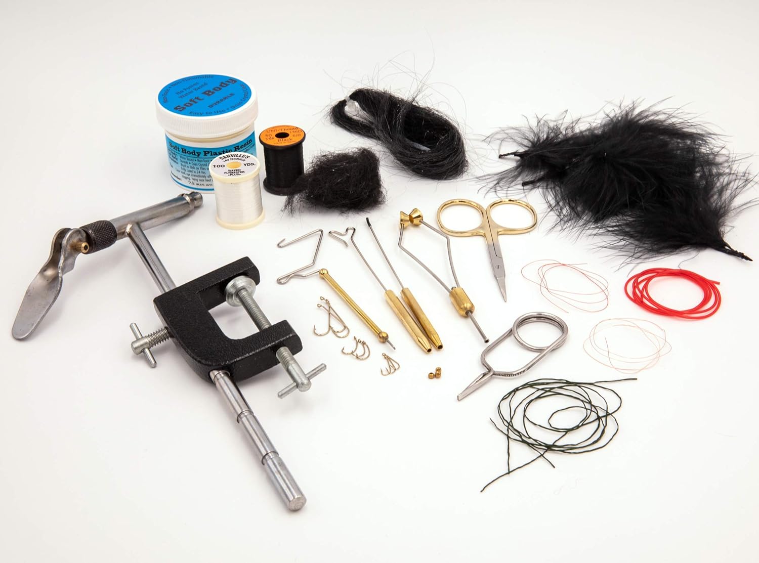 Unexcelled Fishing Beginner Fly Tying Kit