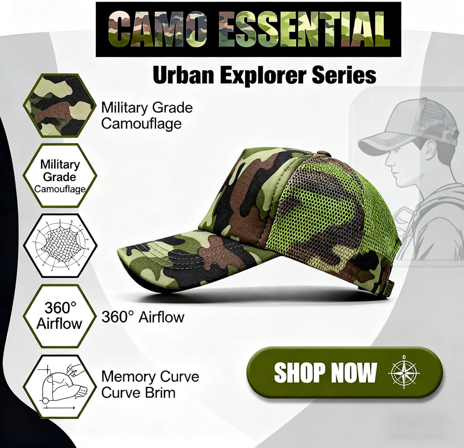 12 Pcs Sublimation Blank Trucker Hats Bulk Mesh Snapback Baseball Cap Mesh Trucker Caps for Men and Women DIY Custom Hats - Image 5