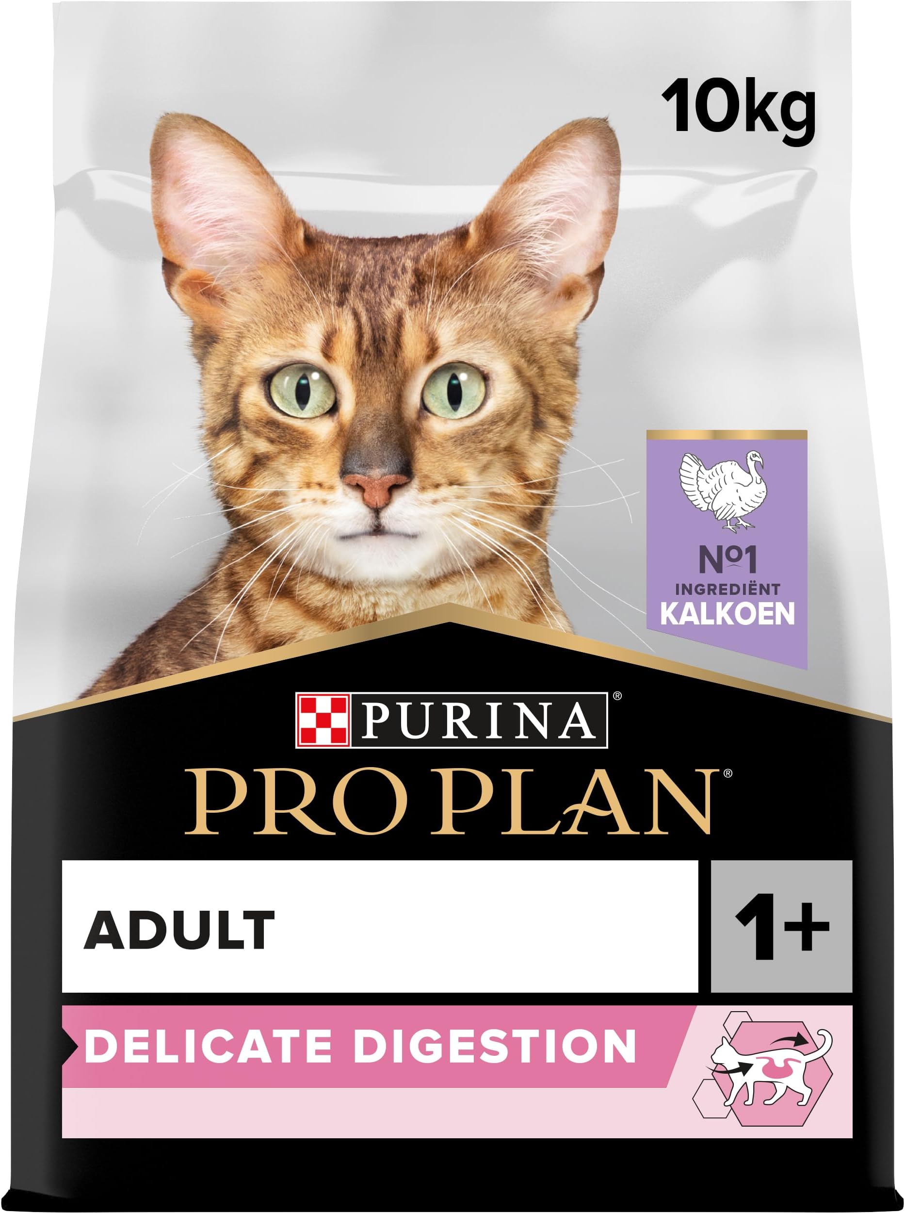 Purina Pro Plan Cat Food Delicate with Optirenal Rich in Turkey - 10 kg