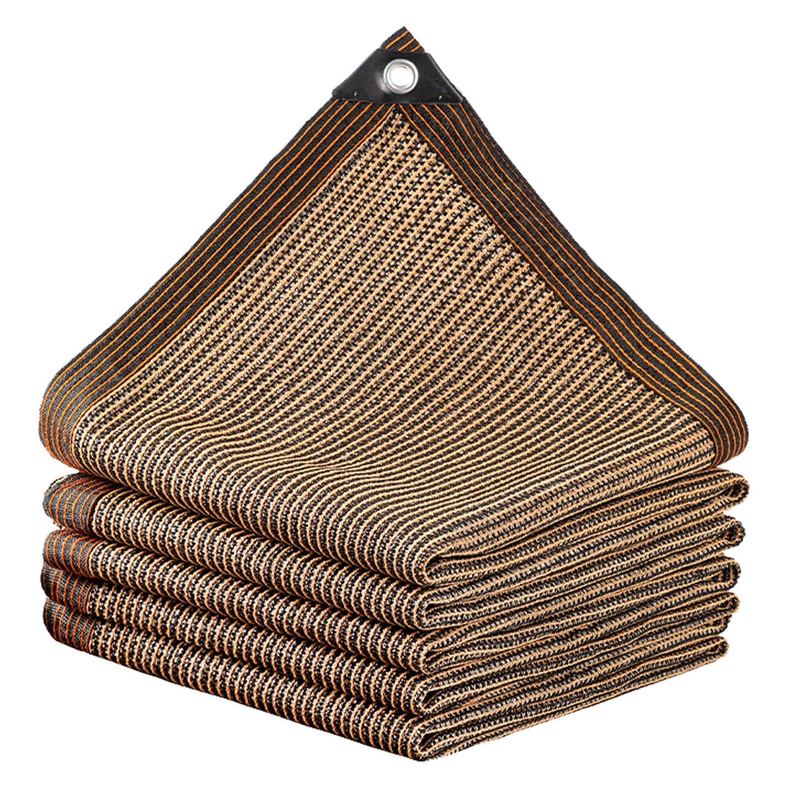 Brise-vue marron 3x8m : profitez de votre jardin à l'abri de la chaleur