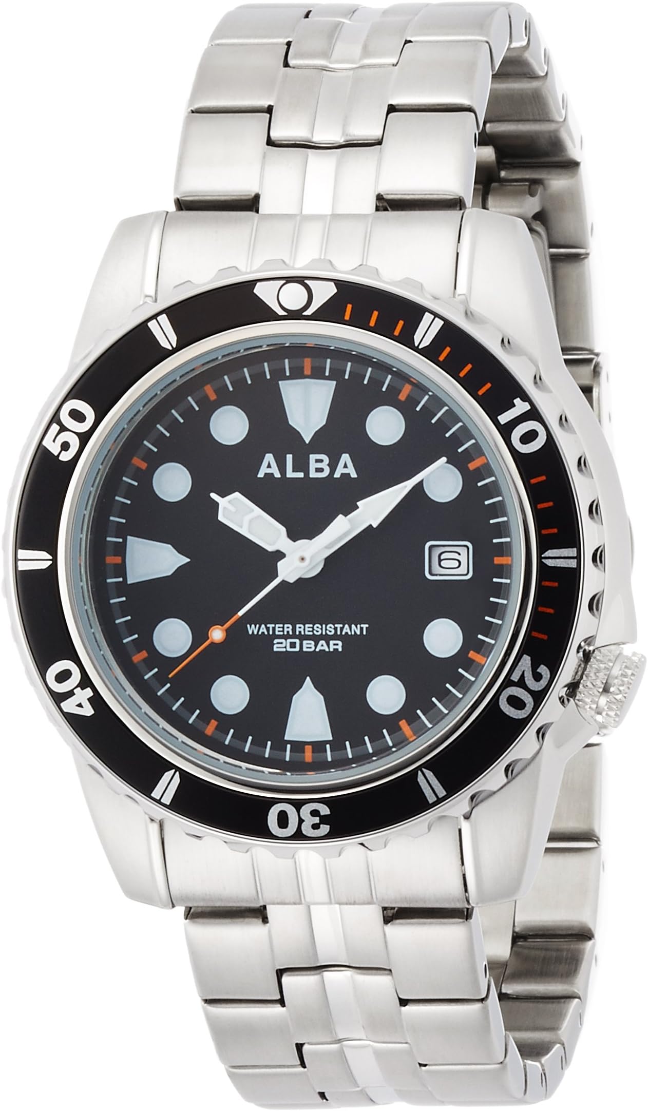 Alba Men's Watch sporty Quartz hard Rex 10 water pressure AQGJ401