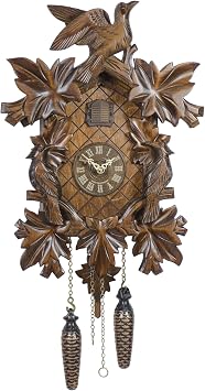 Hermle Villengen Hand Carved Black Forest Cuckoo Clock