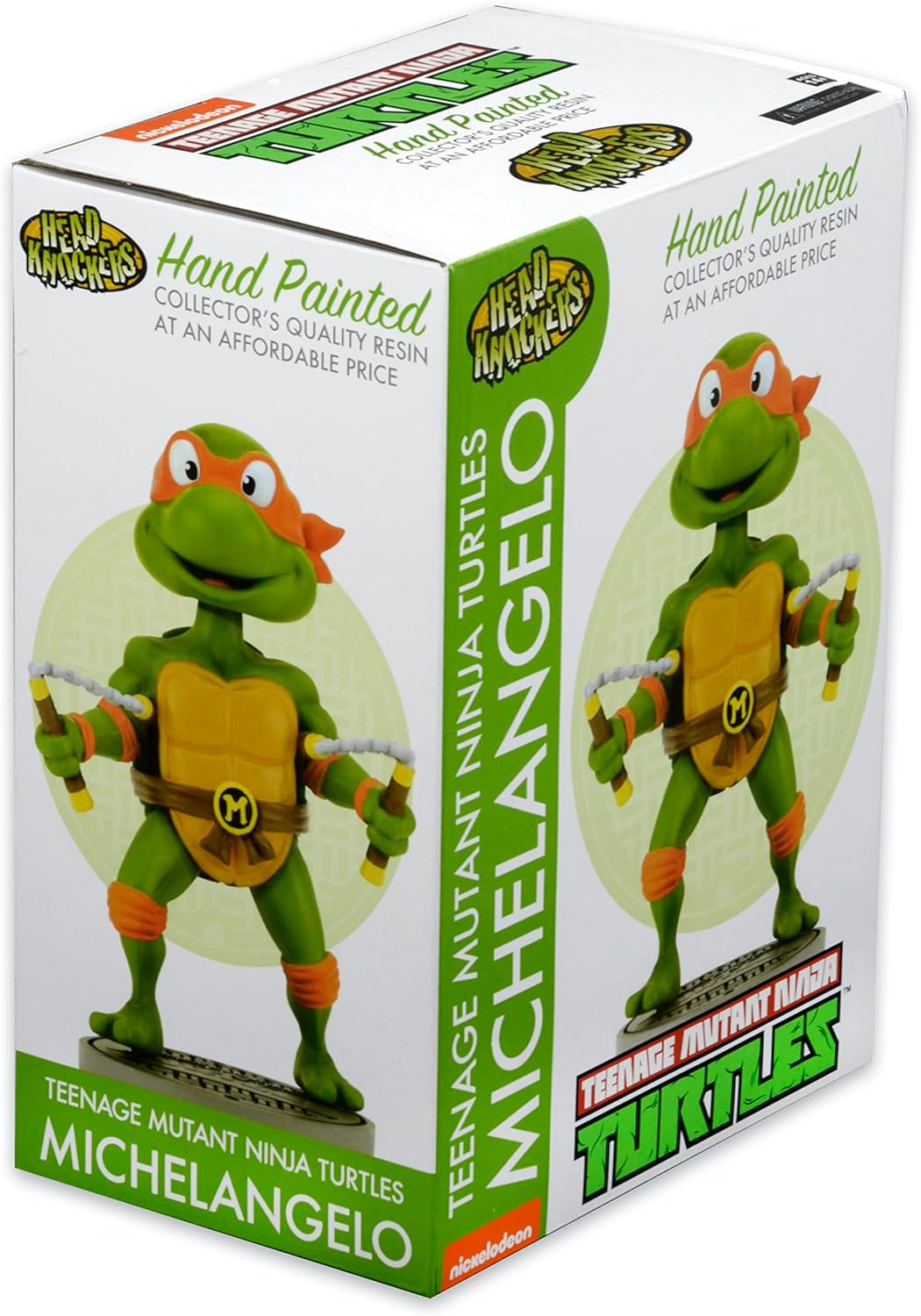 NECA Teenage Mutant Ninja Turtles (Classic) Head Knocker Michelangelo Toy Figure
