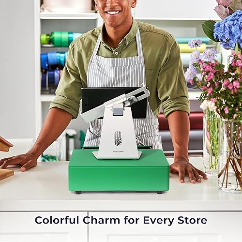 Miniatura 6 de Volcora Cajón de caja registradora para sistema de punto de venta (POS) con esquina redonda de 13 pulgadas, bandeja extraíble para monedas, 4