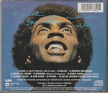 Gilberto Gil - Cd Luar - 1981 - 1ª Edição | Amazon.com.br