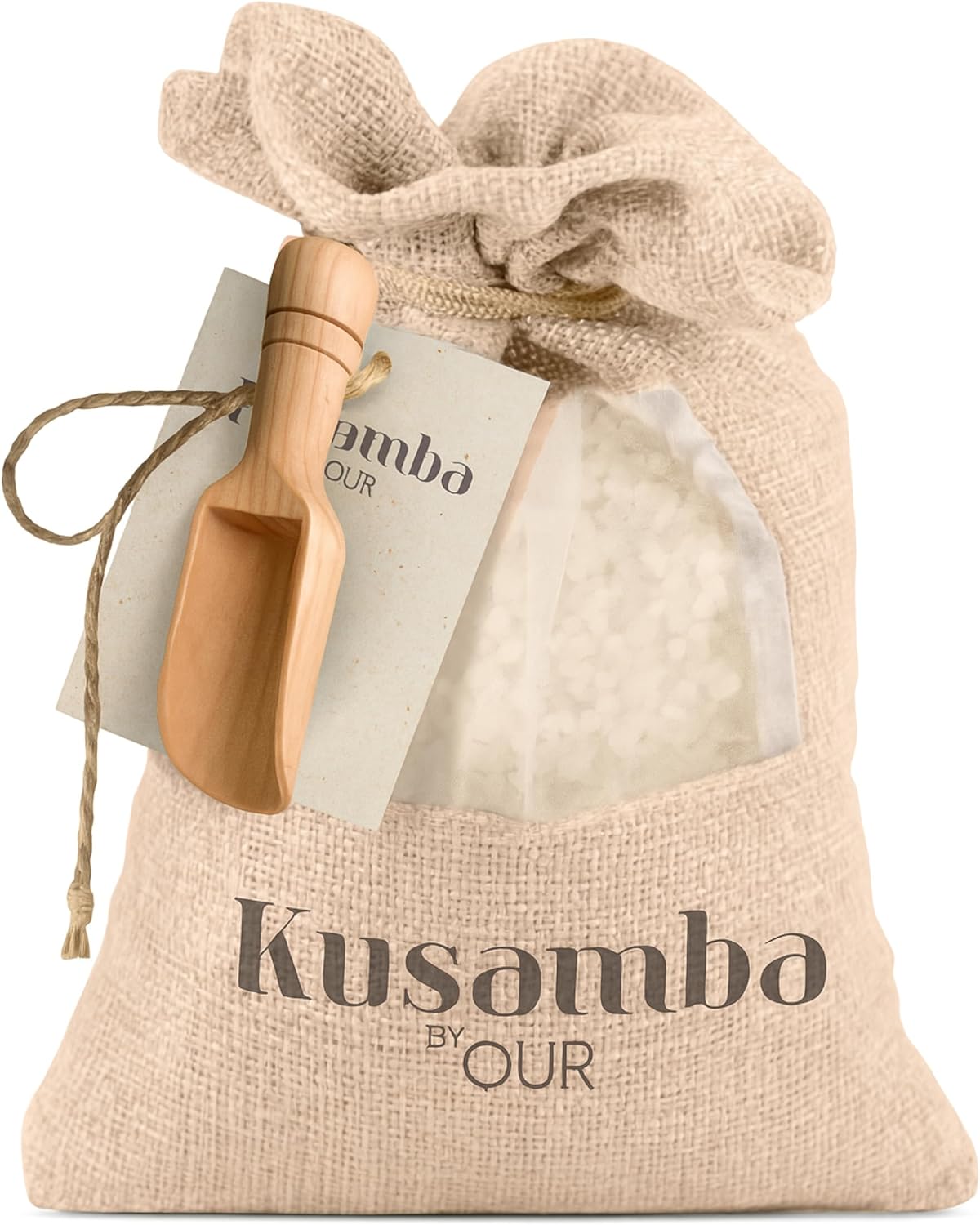 Product image of Seafoam Jasmine Bath Soak Salt 481g, Mineral-Rich Relaxing Salt Blend with Jasmine Aroma & Kusamba Seawater for Skin Soothing & Stress Relief, Kusamba by QUR