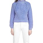 Free People Sweetheart Sweater Blue Egret SM