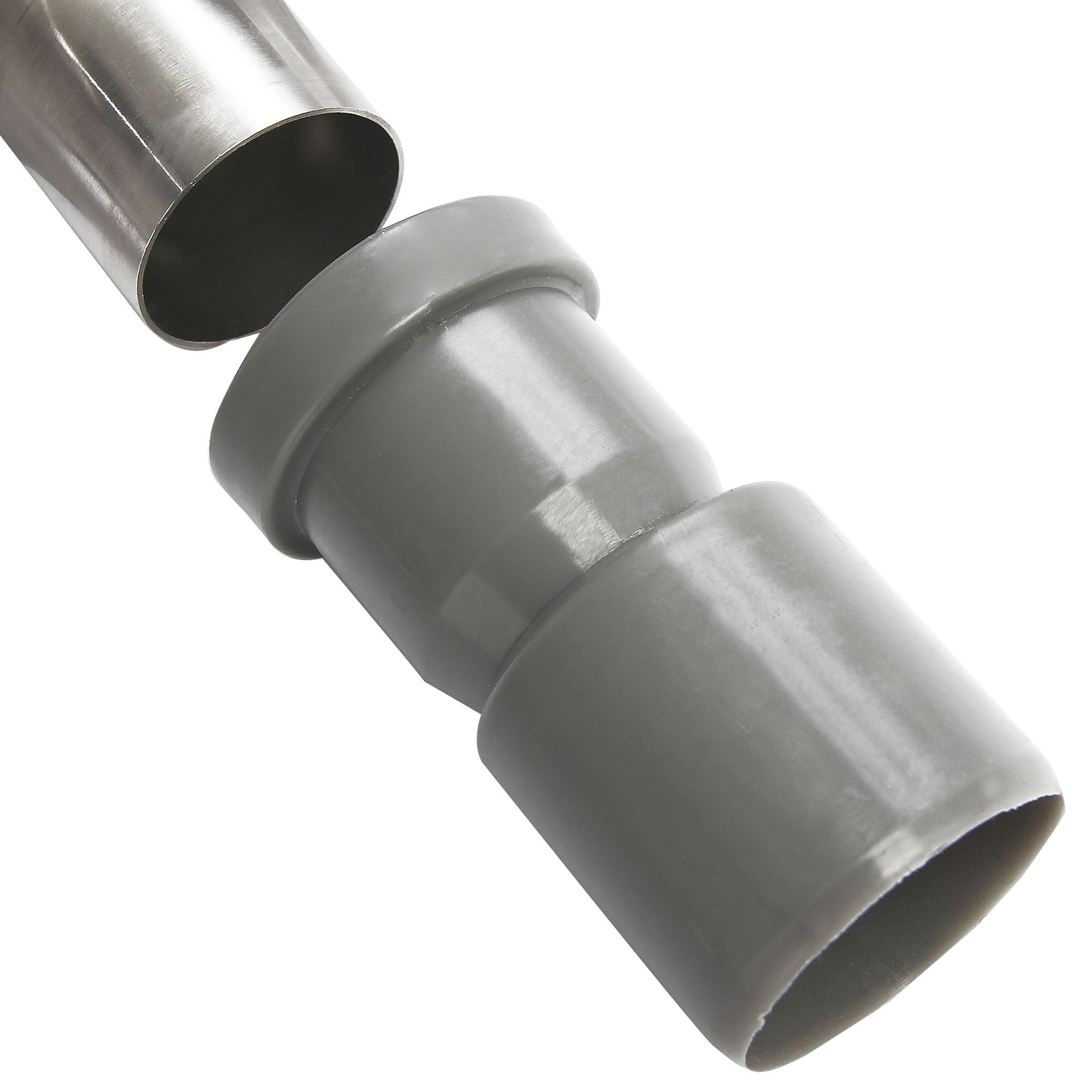 Elbe Canaletta scarico per doccia con griglia a feritoia Canalina doccia in acciaio inox Piletta Drenaggio con flangia perimetrale 70 cm RN-K070A
