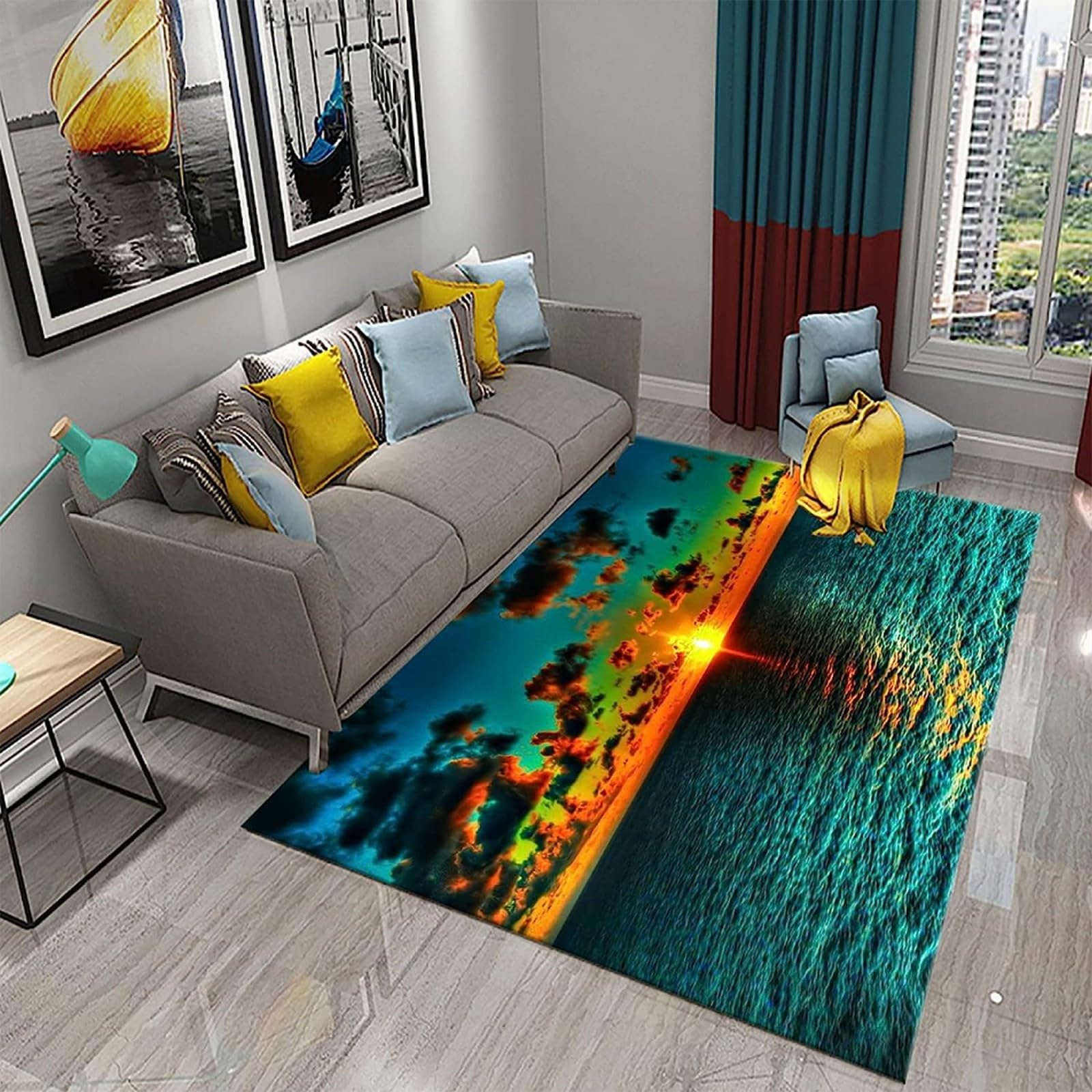 Tapis de chaise lavable pour protéger le sol du bureau avec style
