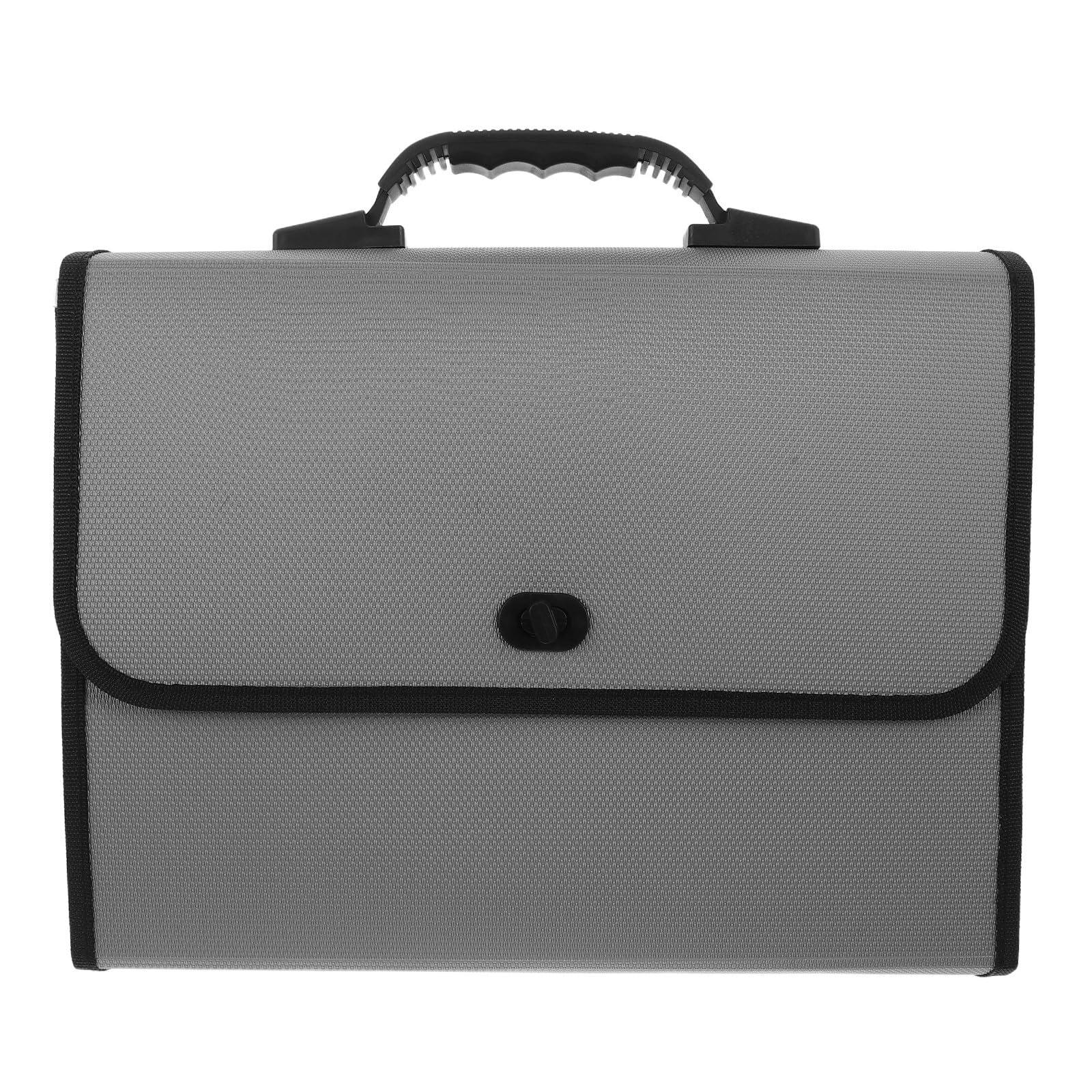 DOITOOL Cartella Porta Documenti Espandibile A4 con 26 Tasche e Manico Rinforzato, Chiusura con Fibbia, Organizer a Soffietto in Plastica per Ufficio e Riunioni