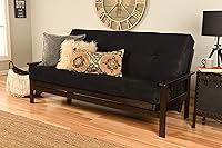 Vista 152 de MFD Futón Montana, Verde, Tela Madera, Colchón de ante de turba