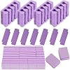 120pcs Toe Separators for Pedicure - Sponge Toe Separator for Nail Polish Party Nail Art Painting Toenails, 4 Funny Colors - Comfy and Soft