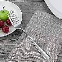 Vista 4 de Tenedores de ensalada de acero inoxidable de 16 piezas, tenedores de postre