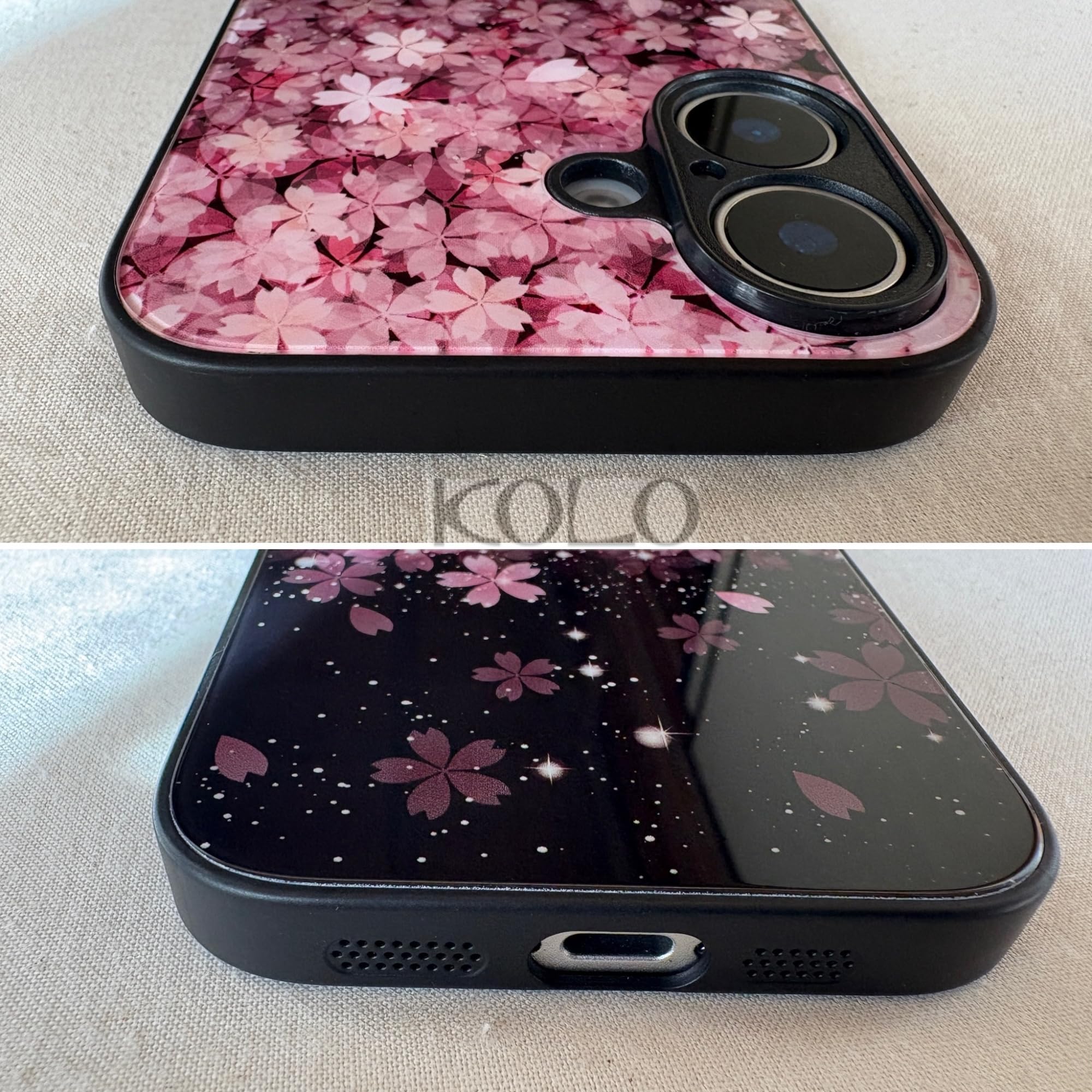 Amazon.co.jp: KOLO【桜 花びら上 小】iPhone対応 16