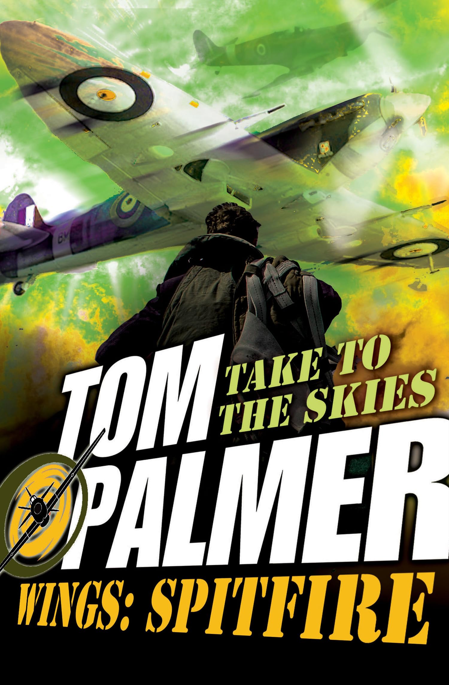 Tom Palmer Collection Wing 2 Books Set Wings Flyboy, Spitfire  Paperback