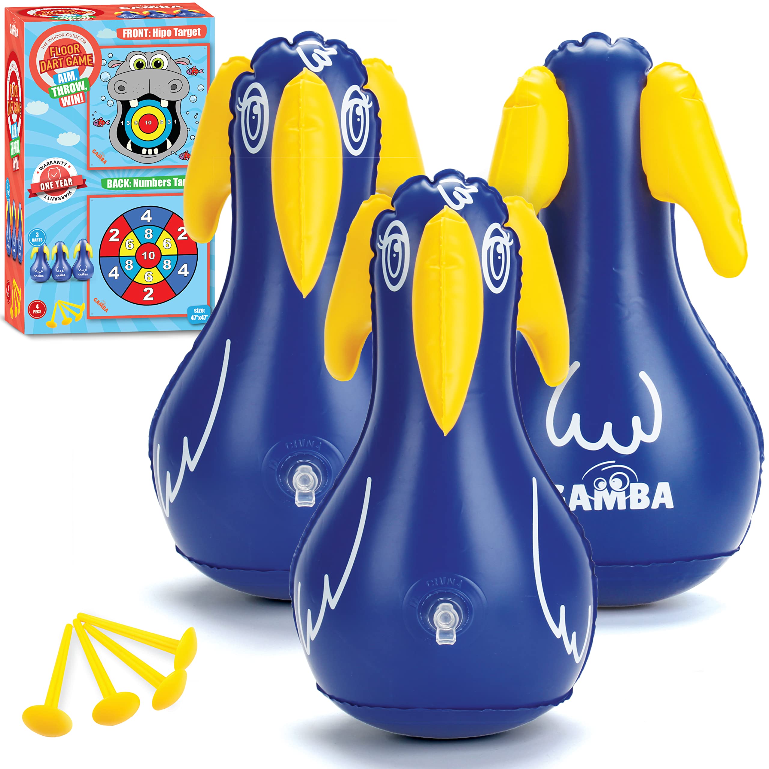 Buy Inflatable Lawn Darts Game Indoor Family Games For Kids And
