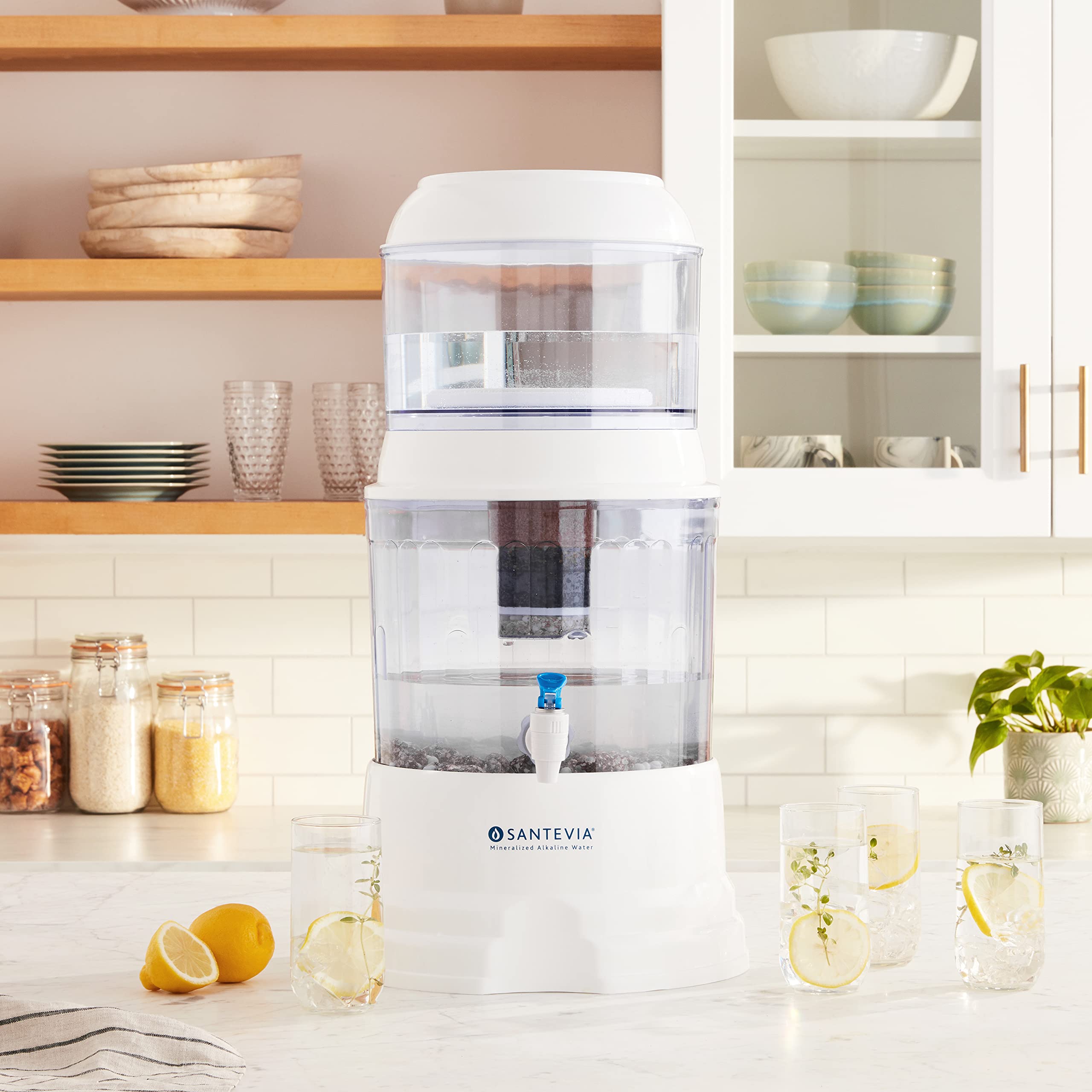 Santevia Gravity Water System Countertop Model Alkaline and
