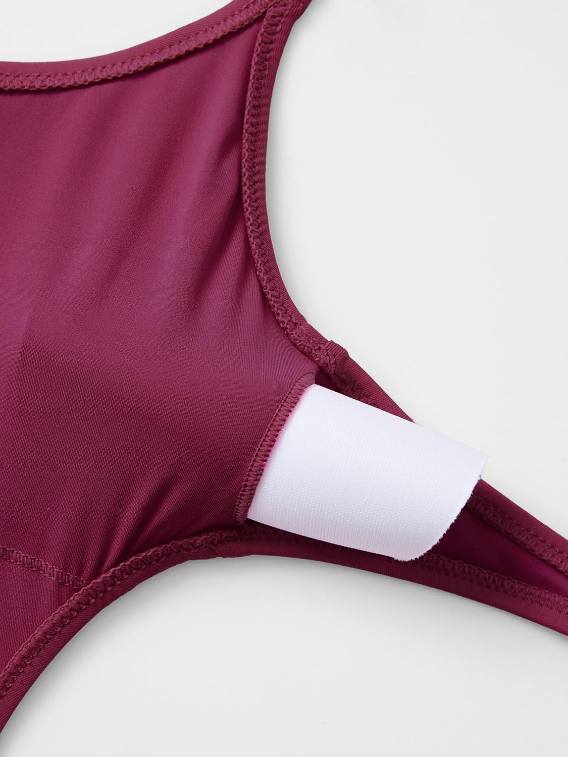 DOBREVA Women's One Piece Swimsuit Strappy Backless Bathing Suit Cut Out Lined Scoop Neck Adjustable Straps Swimwear - Image 6