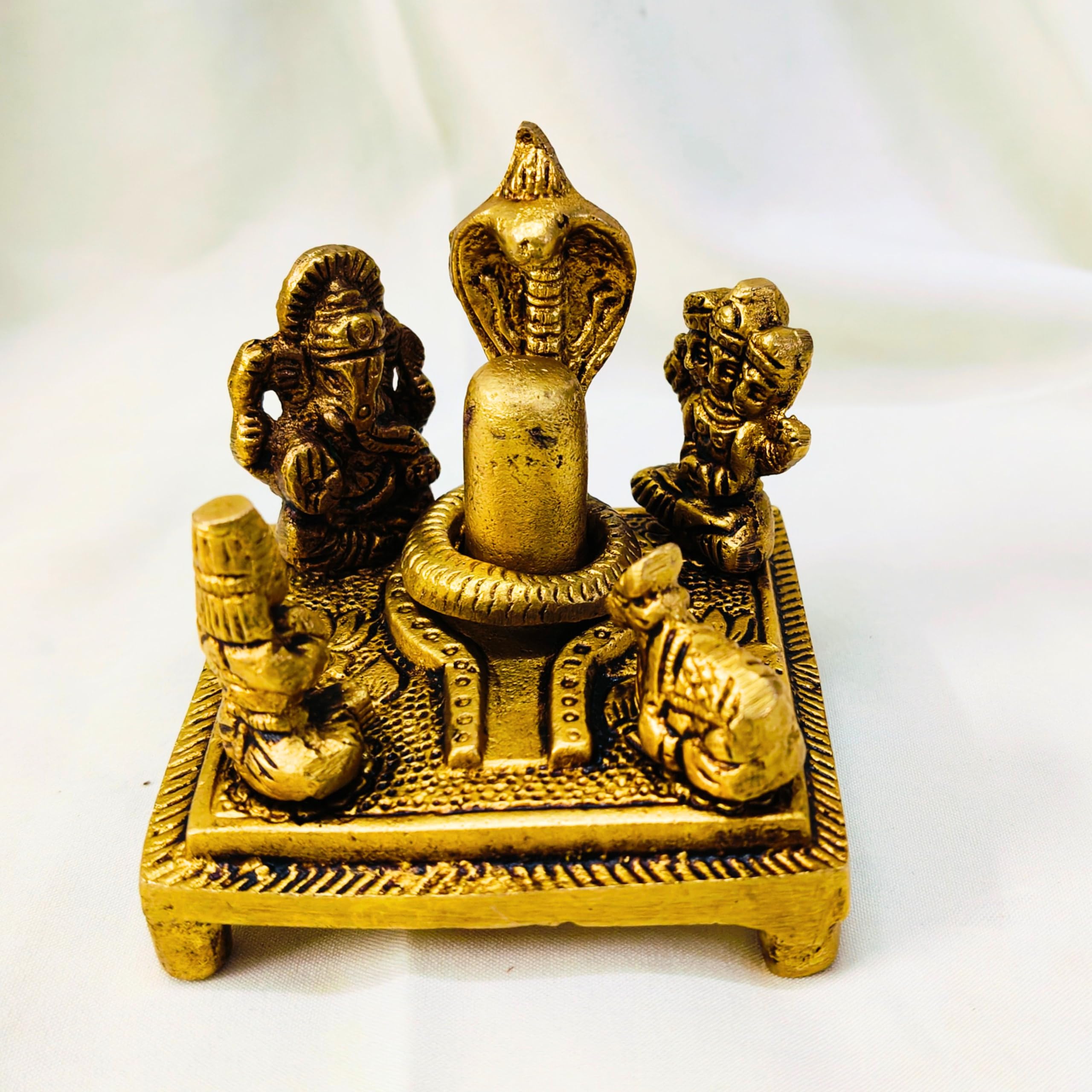 Amazon.com: Brass Shiva Lingam Puja Set 3 Inch 330g – Mahadev