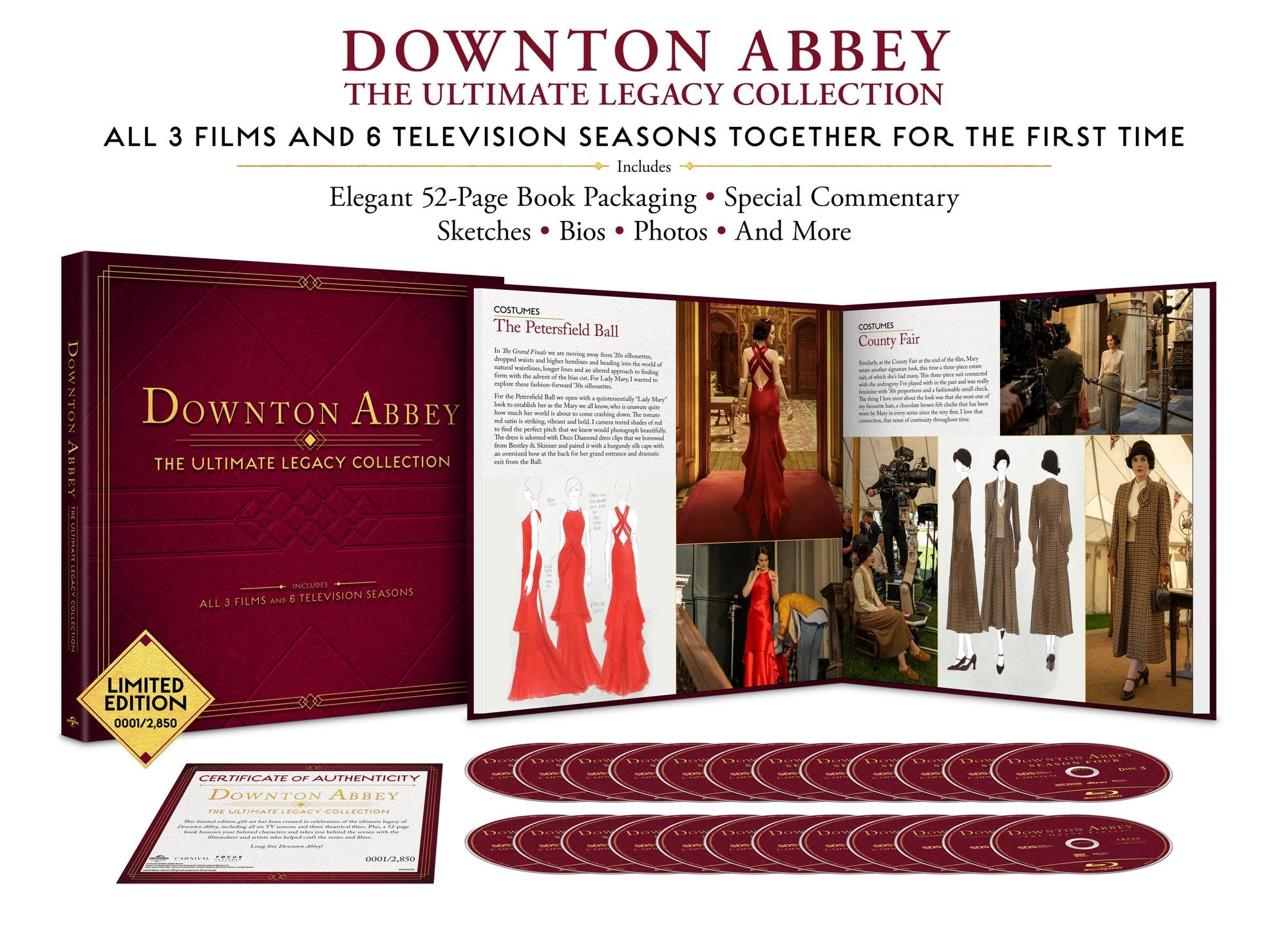 Downton Abbey: The Ultimate Legacy Collection [Blu-ray]: Amazon.ca