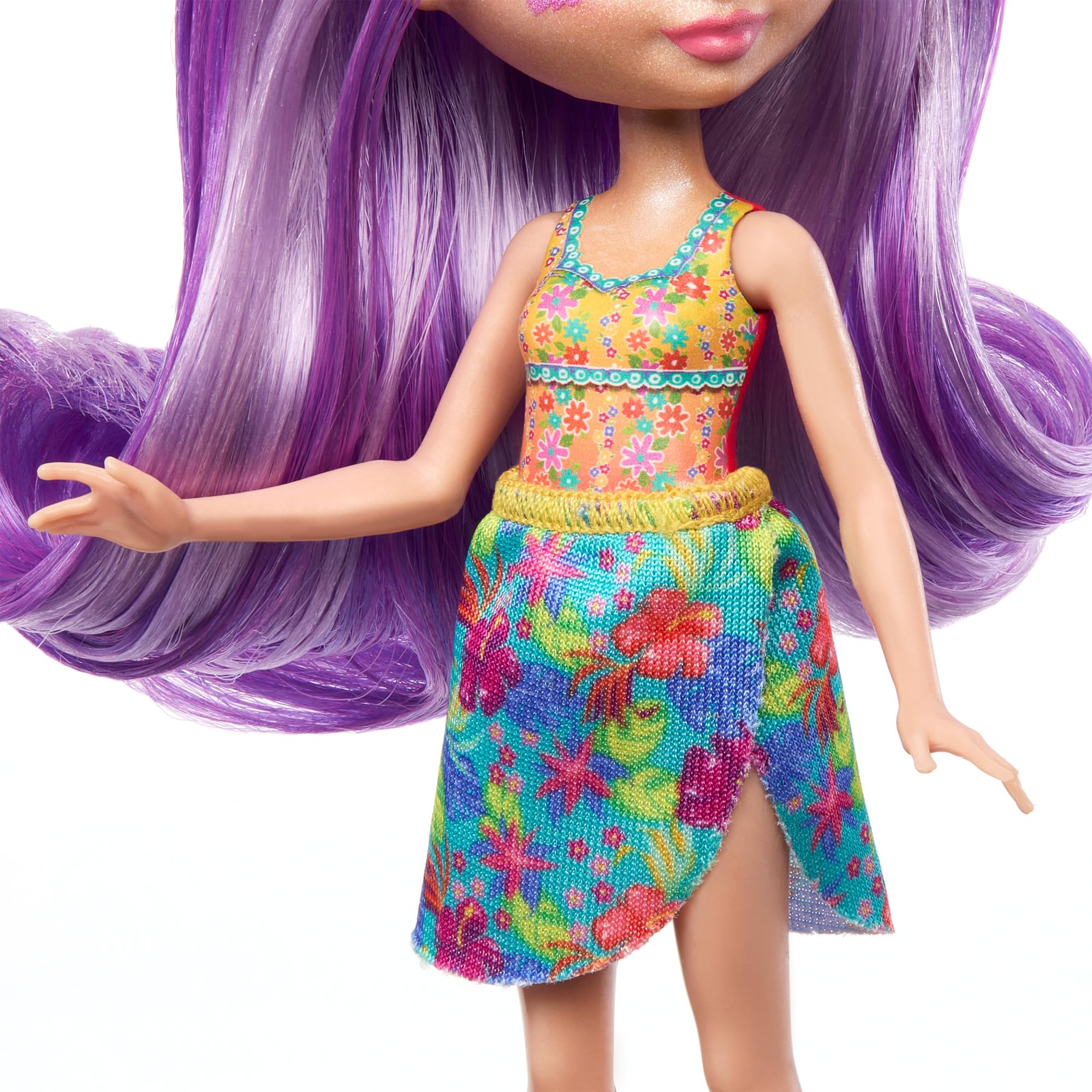 Enchantimals Dolls, Sunshine Beach Sabindra Sloth Doll and Tang Animal Friend - Image 4