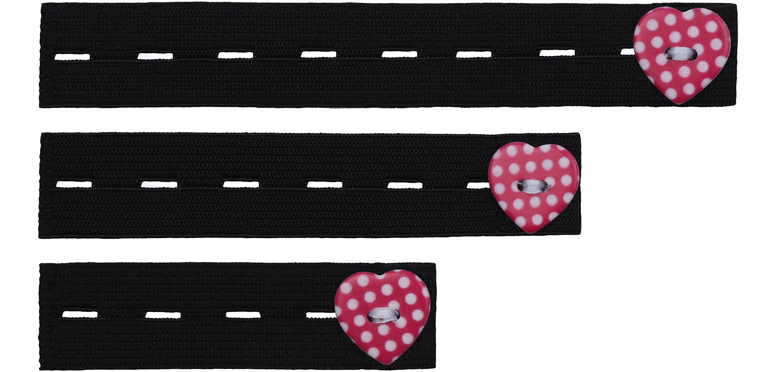 Be Mammy Damen Hosenerweiterung Gummi 3er Pack BE20-126