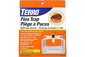 TERRO T231 Flea Trap Refills: For Effective Flea Removal in Your Home
