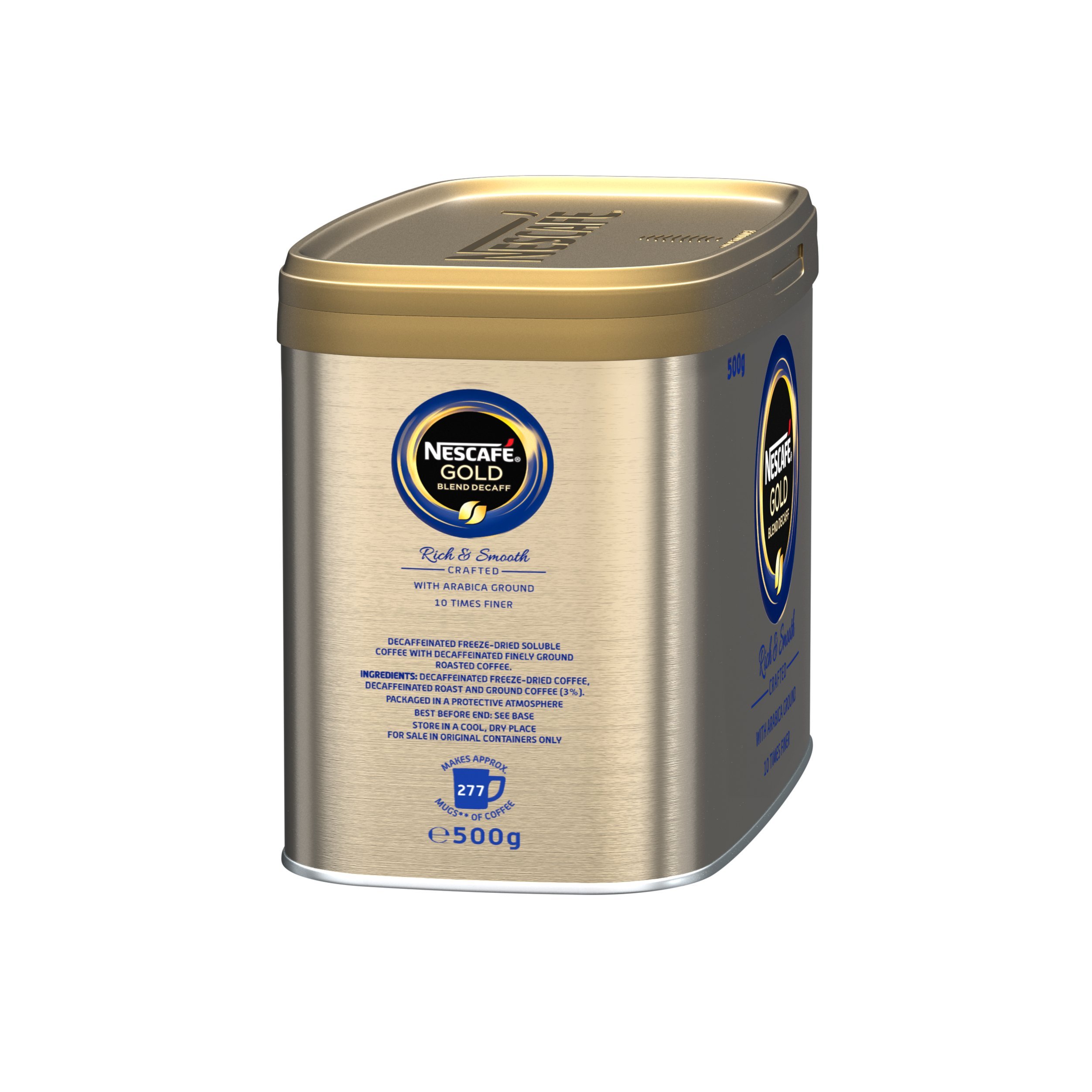 Nescafé Gold Blend Decaff Instant Coffee, 500 g