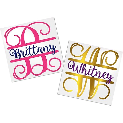 Personalized Decals for Tumblers, Your Choice of Color & Style | Decals by ADavis