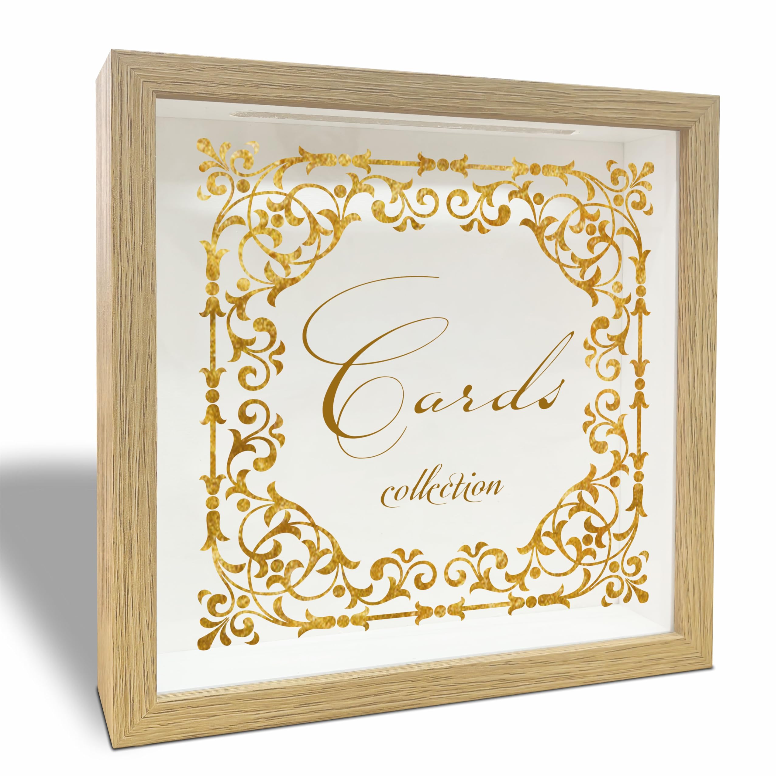 Cadre photo 20,3 x 20,3 cm boîte à souvenirs invitations mariage A02