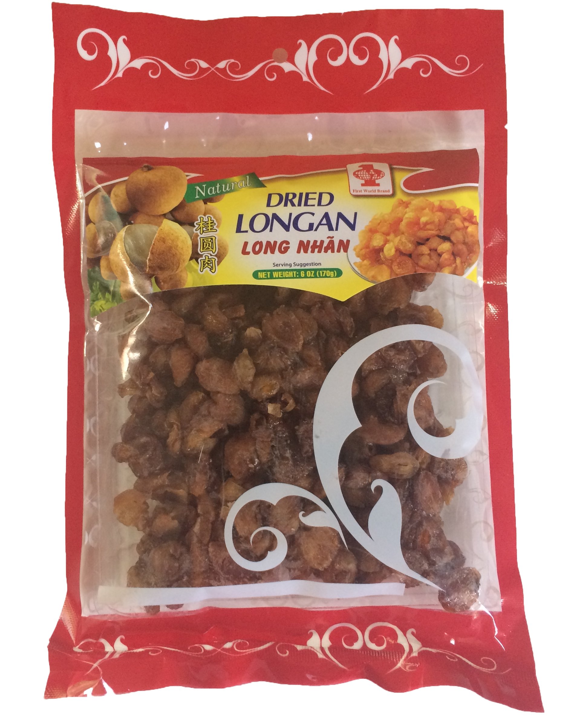 First World Brand Dried Longan 6oz.