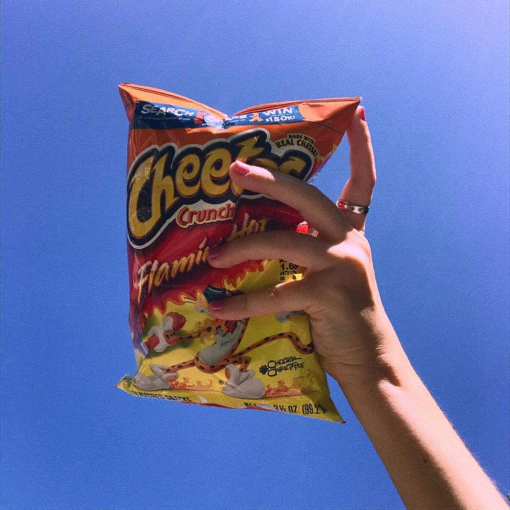 8.5oz Cheetos Flamin Hot Crunchy, Pack of 3 by Frito Lay