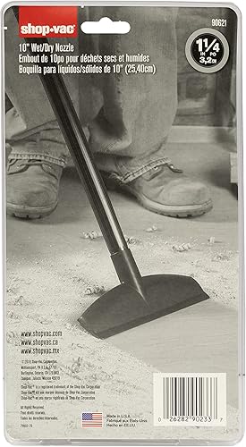 Miniatura 7 de SHOP-VAC 9062100 - Boquilla húmeda y seca de 10 pulgadas, color negro