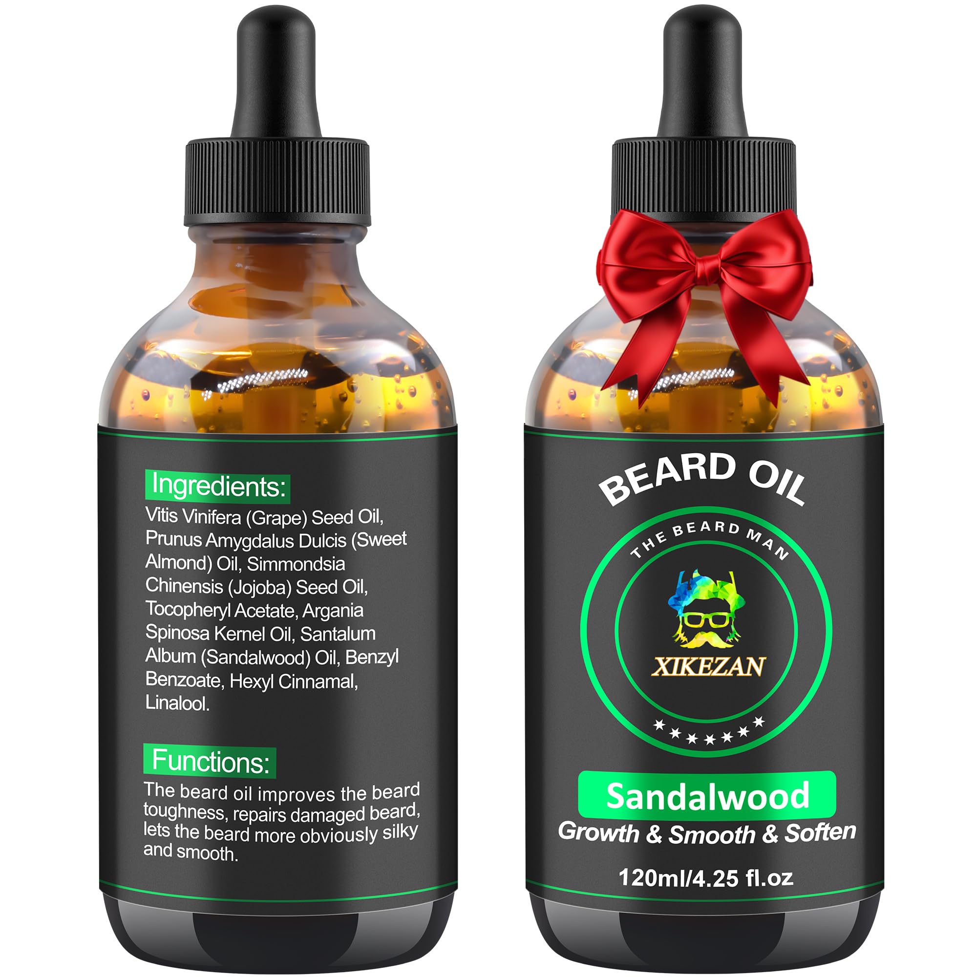 Amazon.com : XIKEZAN Beard Oil,Beard Oil for Men,120ml/4.25 OZ