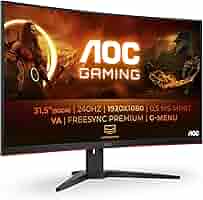 【7/1まで】AOC C32G2ZE 32インチ ゲーミングモニター Amazon.com: AOC Gaming C32G2ZE - LED Monitor - Curved - Full