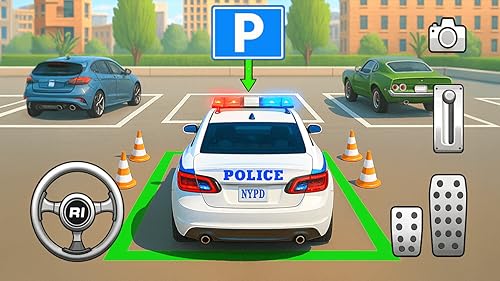 Car Parking 3D Game - Traffic Driving Simulator, Parking School & Racing Games