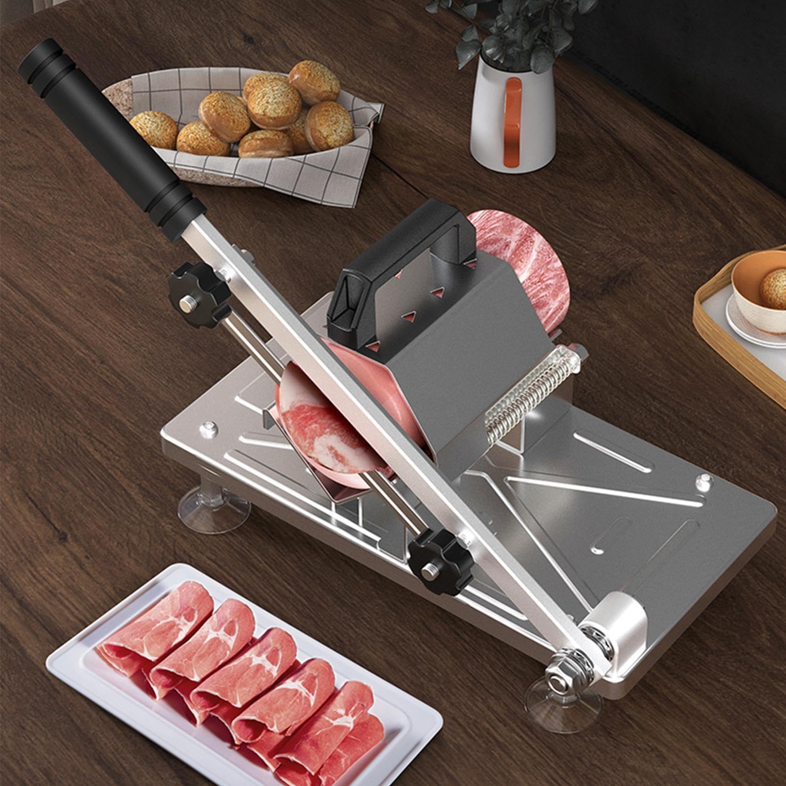 Tagliacarne manuale - Taglierina a mano da cucina in acciaio inossidabile