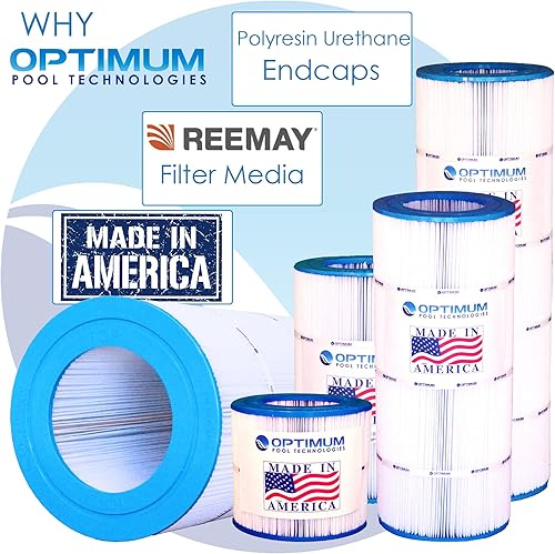 Miniatura 6 de Optimum Pool Technologies Filtro de piscina de repuesto compatible para cartucho de filtro Pentair Clean & Clear 200 R173217, 59054400, Unicel