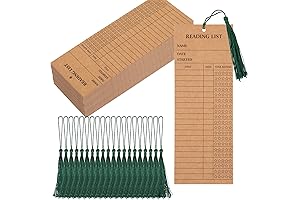 Reading List Bookmark with Tassels