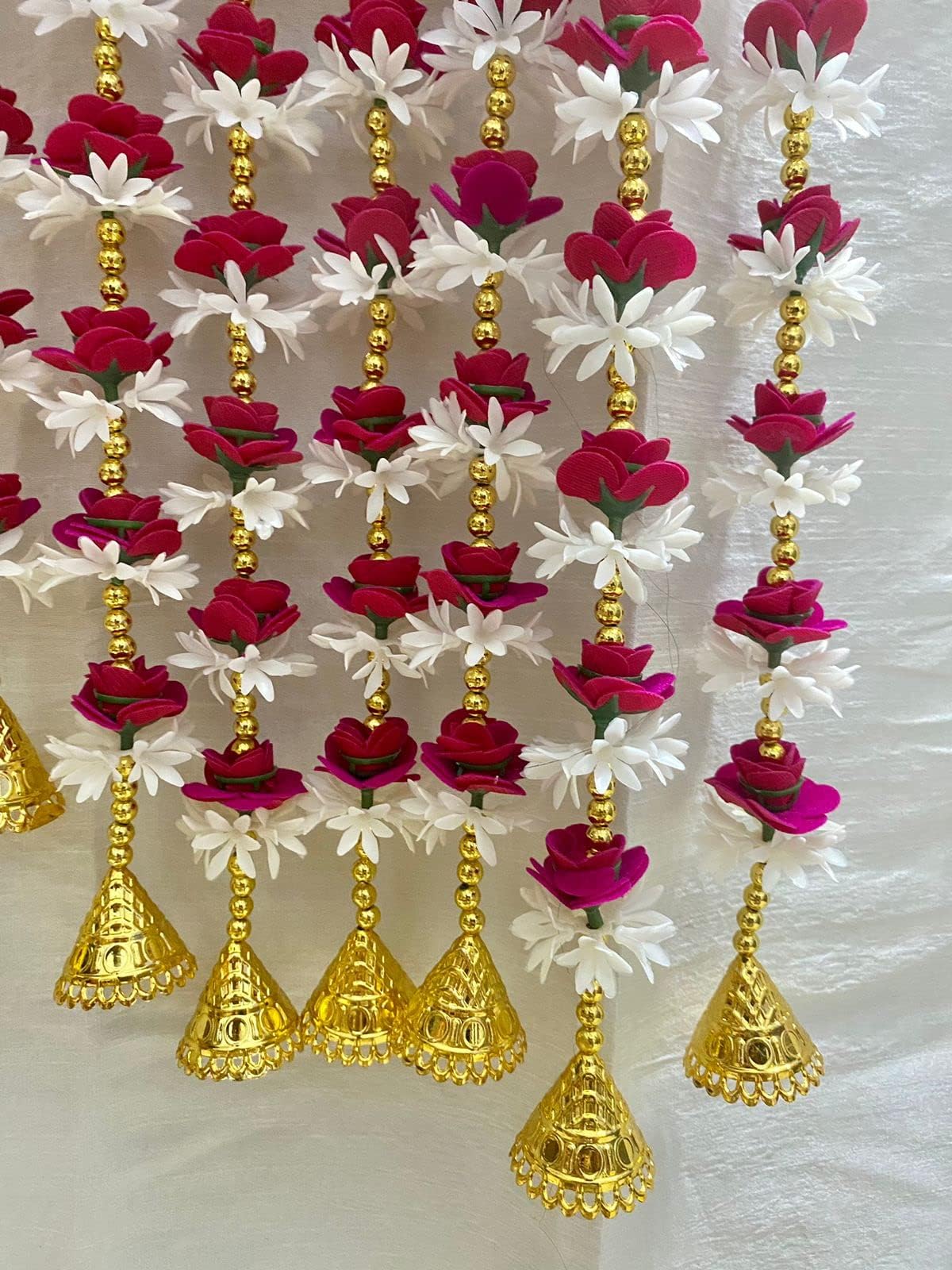 Buy Party Propz Lotus Hangings For Decoration 6 Pcs Handmade Wall