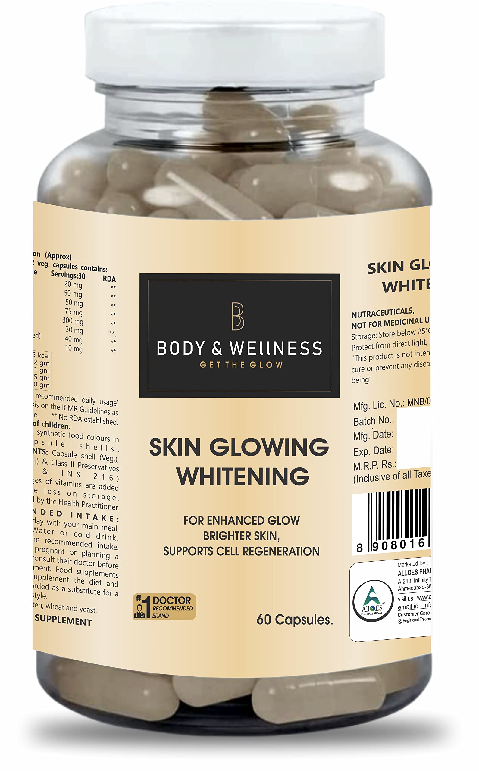glutathione capsule for men Liposomal Glutathione (Lemon Mint) | BodyHealth® main image 0