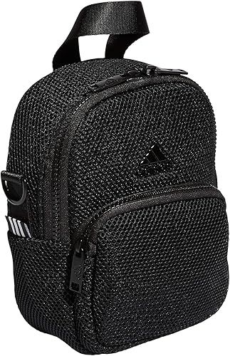 Vista 8 de adidas Mini mochila Airmesh para mujer, Negro -, Mini mochila Airmesh
