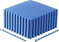 Vista 31 de CAP Puzzle Exercise Mats 1/2” Thick EVA Interlocking Foam Tiles for Home Gym Flooring Multiple Options
